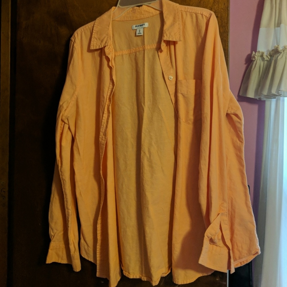 Orange pinkish shirt